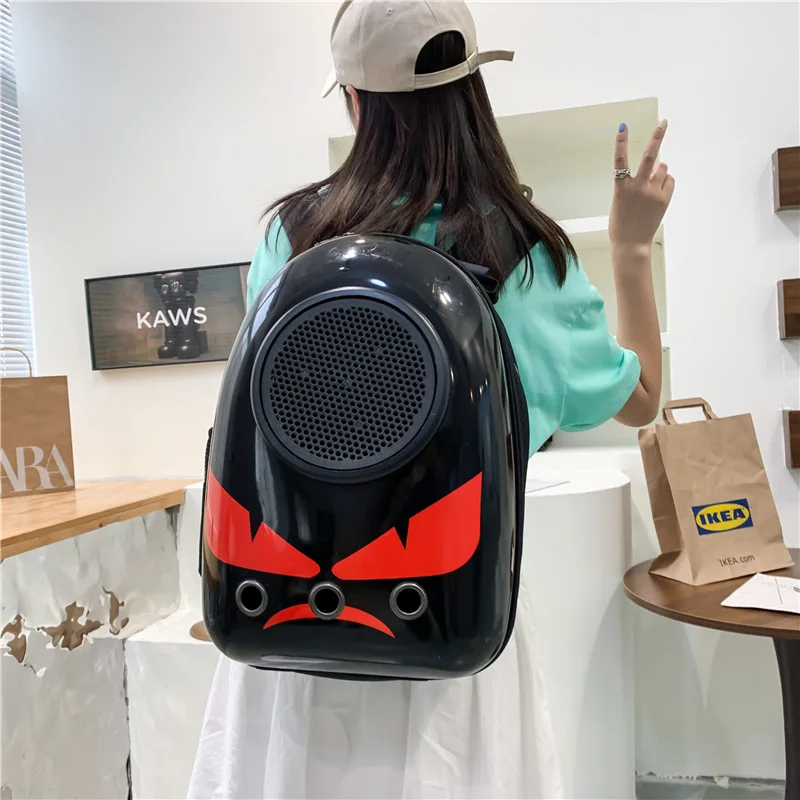 

Breathable Pet Travel Outdoor Carry Bag Puppy Transport Bag Portable Large Capacity Cat Cage Backpack Pet Accessories Cat Crate