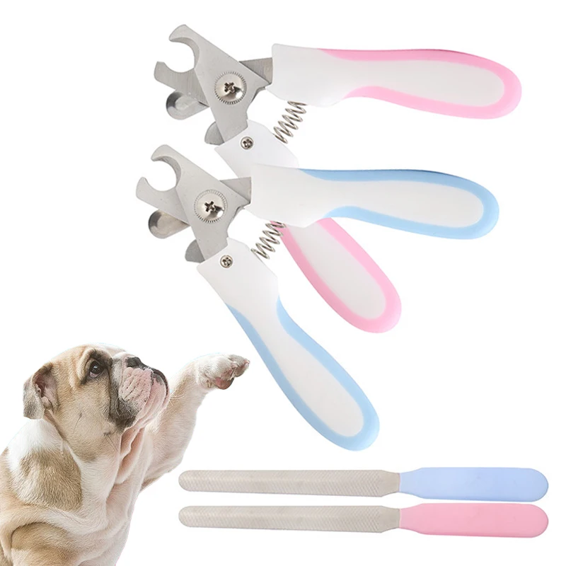 

1PC Pet Nail Clipper Stainless Steel Dog Cat Nail Trimmer Labor-Saving Nail Clipper Convenient Dog Grooming Supplies