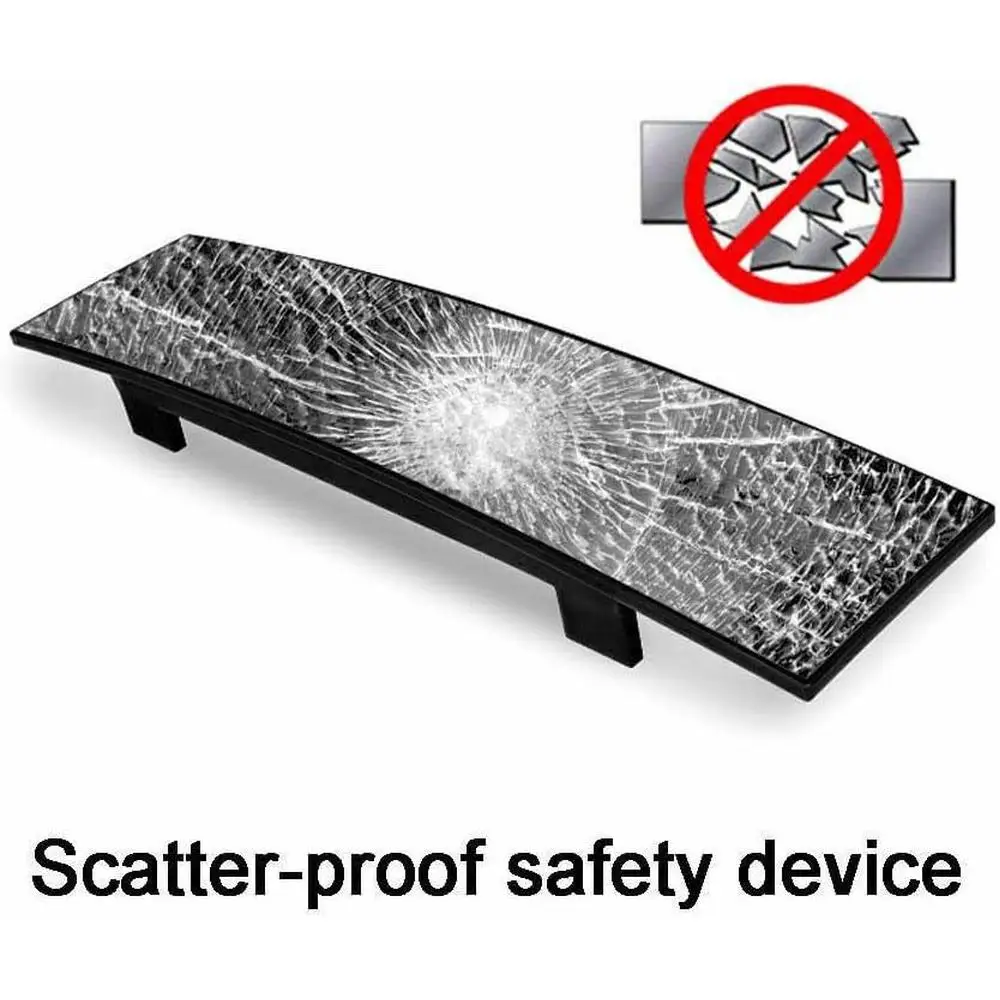 1 выпуклое зеркало заднего вида совместимое с большинством автомобилей