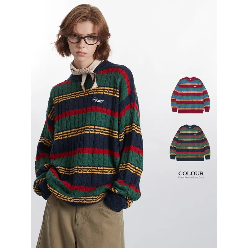 HeyHenry женские свитера 2024 осень/зима новинка повседневная толстовка с круглым