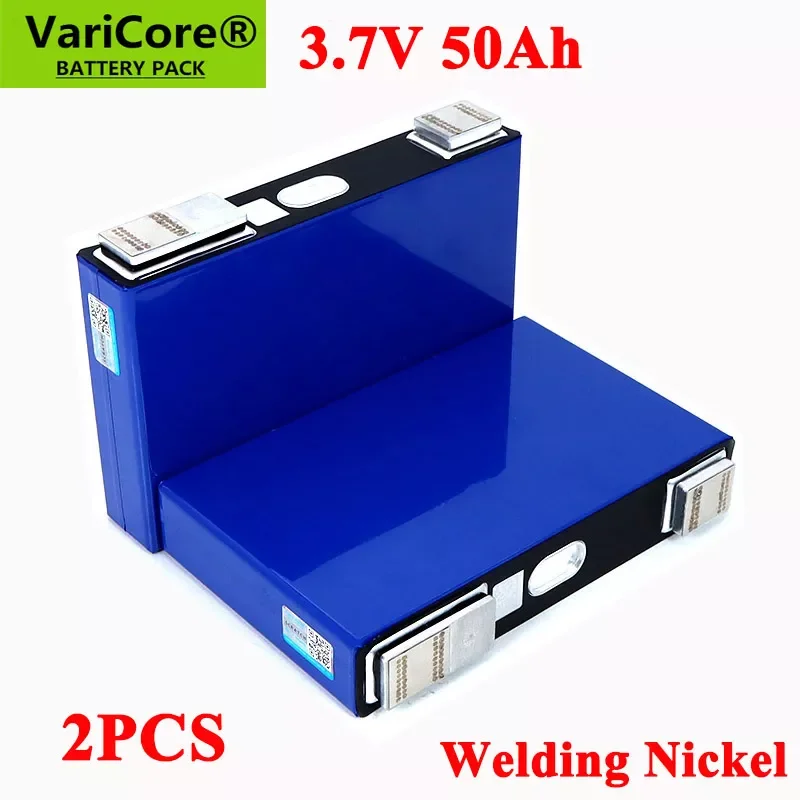 

2 шт., тройная литиевая батарея VariCore 3,7 в, 52 Ач, 52000 мАч для 3s, 12 В, 24 В, 10s, 36 В