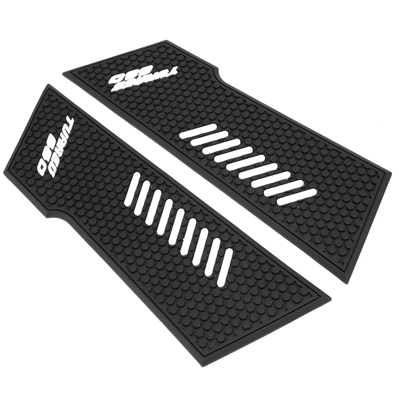 

1Pair Black Tank Pads Protector Stickers Knee Grip Traction Pad For Aprilia Tuareg 660 Tuareg660 2022-