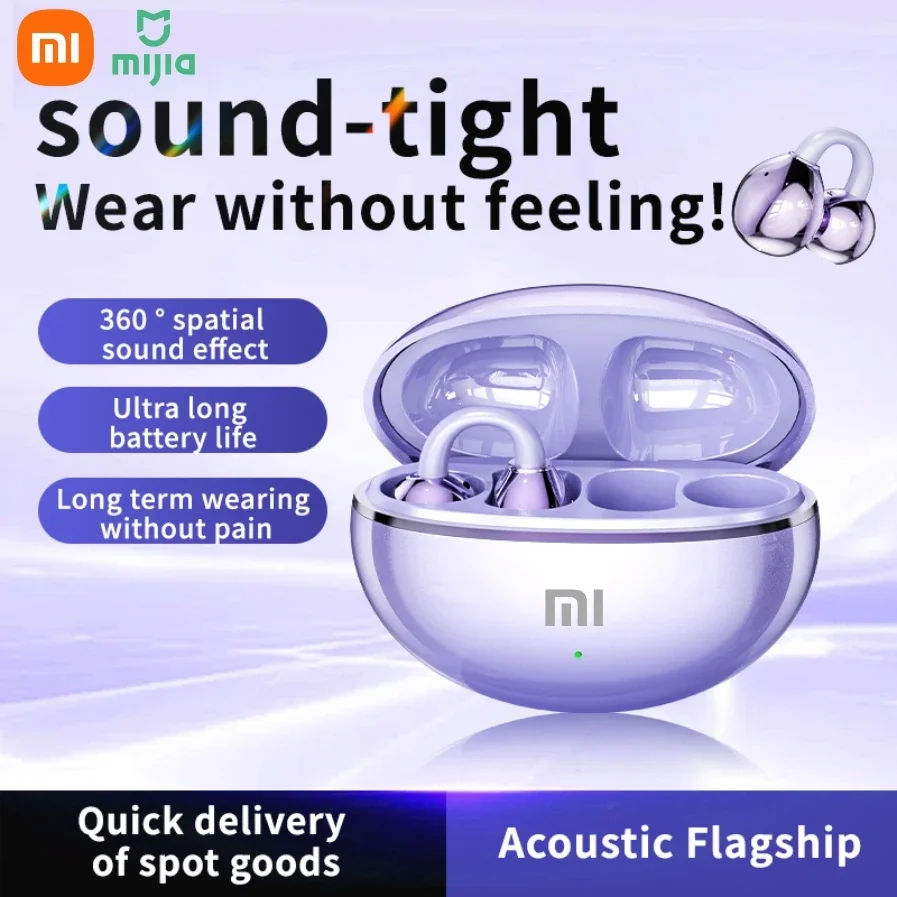 Фото Xiaomi Wireless Bluetooth 5.4 Новые спортивные наушники M91 с костной проводимостью HD Touch Подходит для Android IOS версии №1