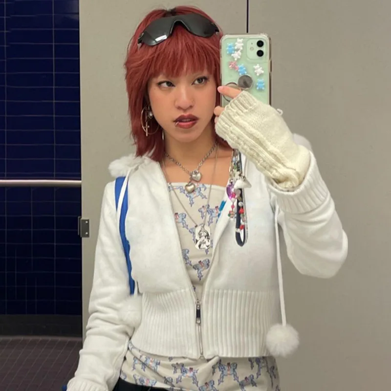 Уличная мода в Европе и США короткое пальто с капюшоном женское новое тонкое