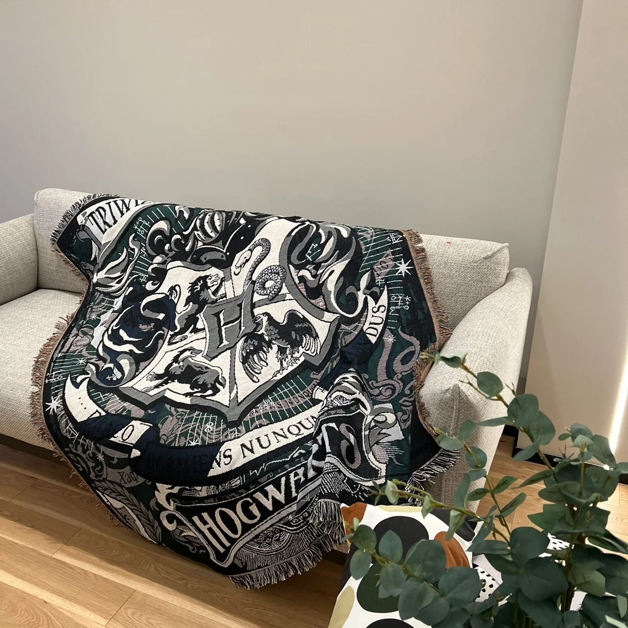 

Harryed Magic Rug Art Hogwartsed College Throw Blanket Chair Plaid Travel Camping Blankets Wall Tapestry Home Room Decoration