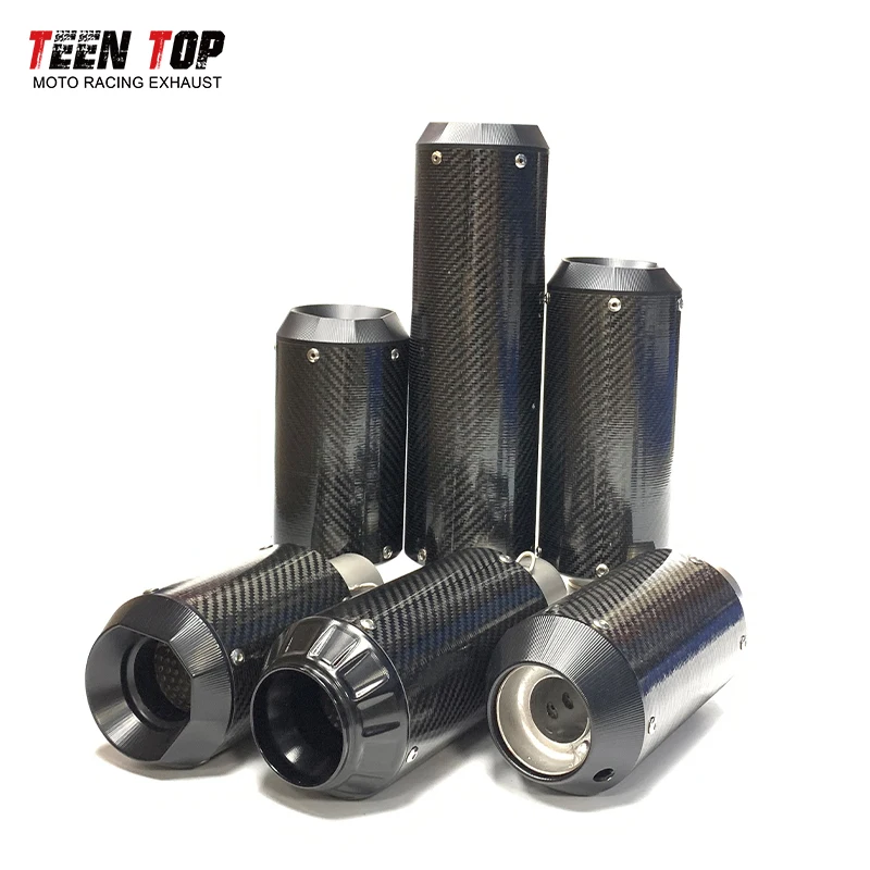 

Глушитель из углеродного волокна для мотоцикла KTM Duke200 Duke250 RC390 390 Adventure Duke 690 51 мм 60,5 мм выхлопная труба для мотоцикла