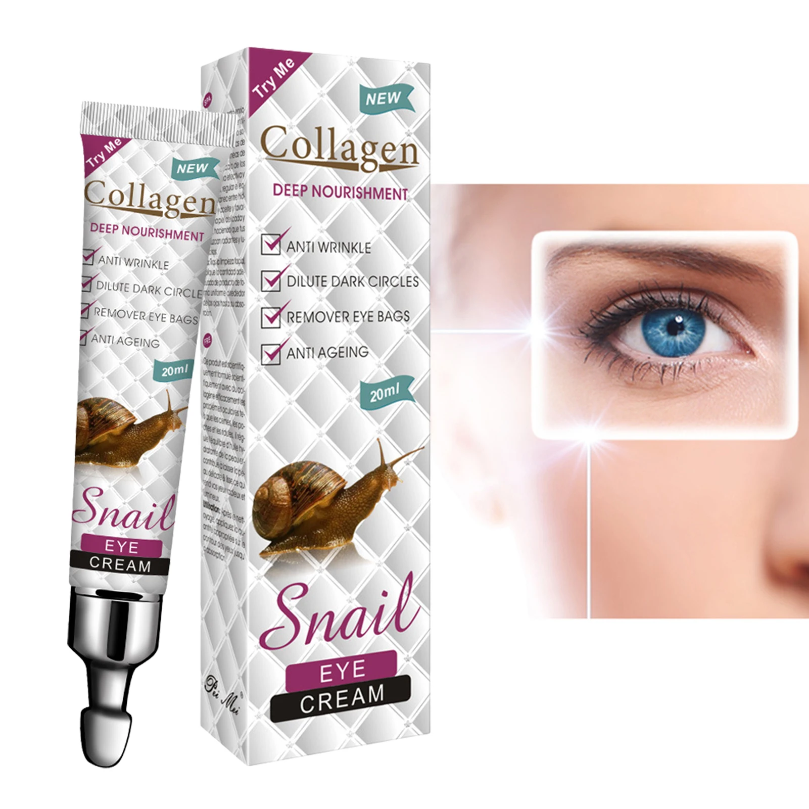 

Коллагеновый крем для области вокруг глаз, 20 мл