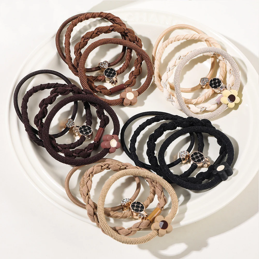 

4 шт., женские классические резинки для волос