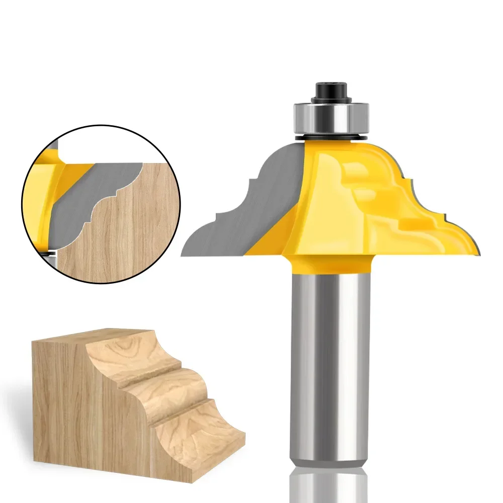 1 шт. 1/2 &quot12 7 мм 12 фреза с хвостовиком для резьбы по дереву выпуклое ведро нож