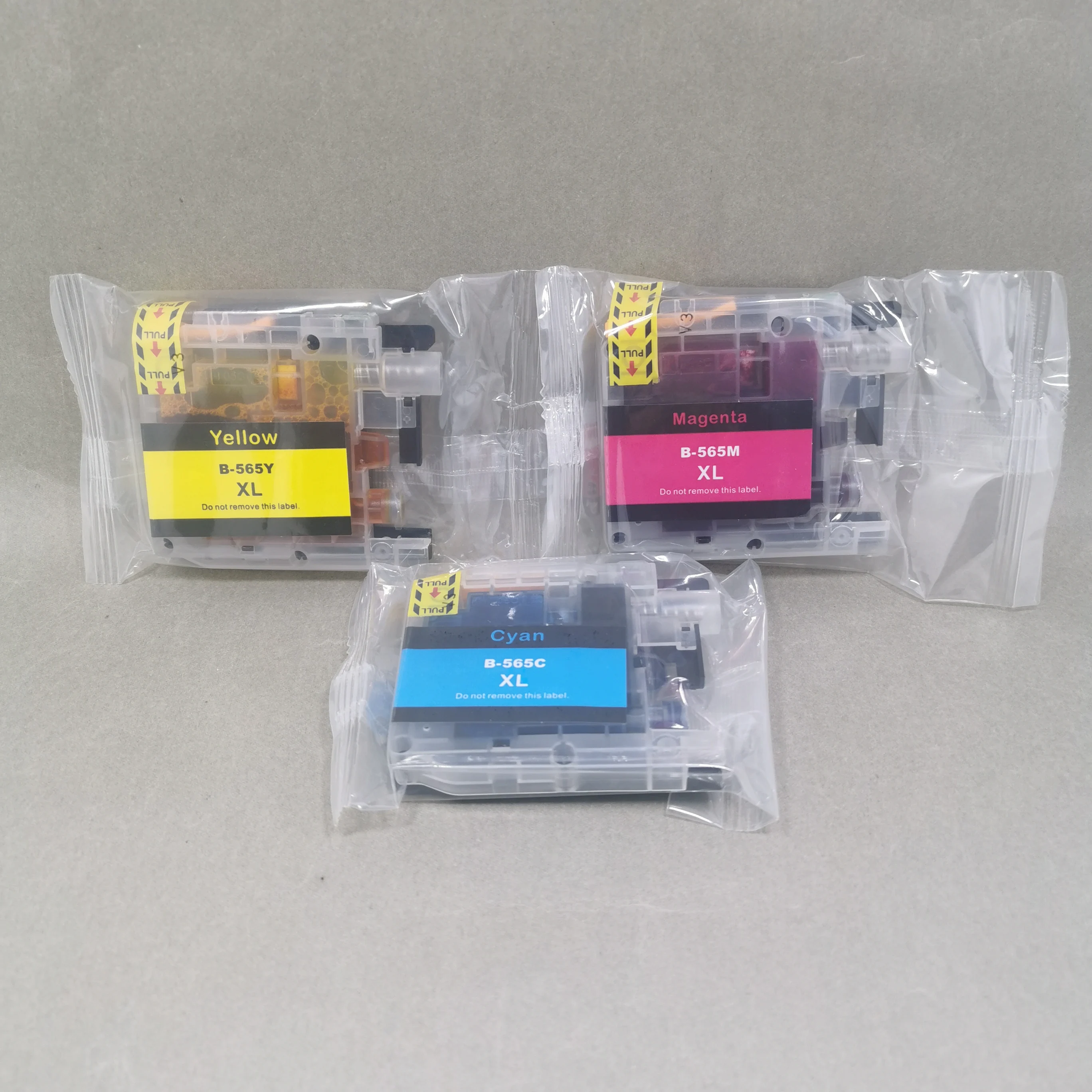 LC567XL LC565XL совместимый картридж LC567 LC565 с чипом для Brother MFC-J2310 MFC-J2510 MFC-J3520 MFC-J3720