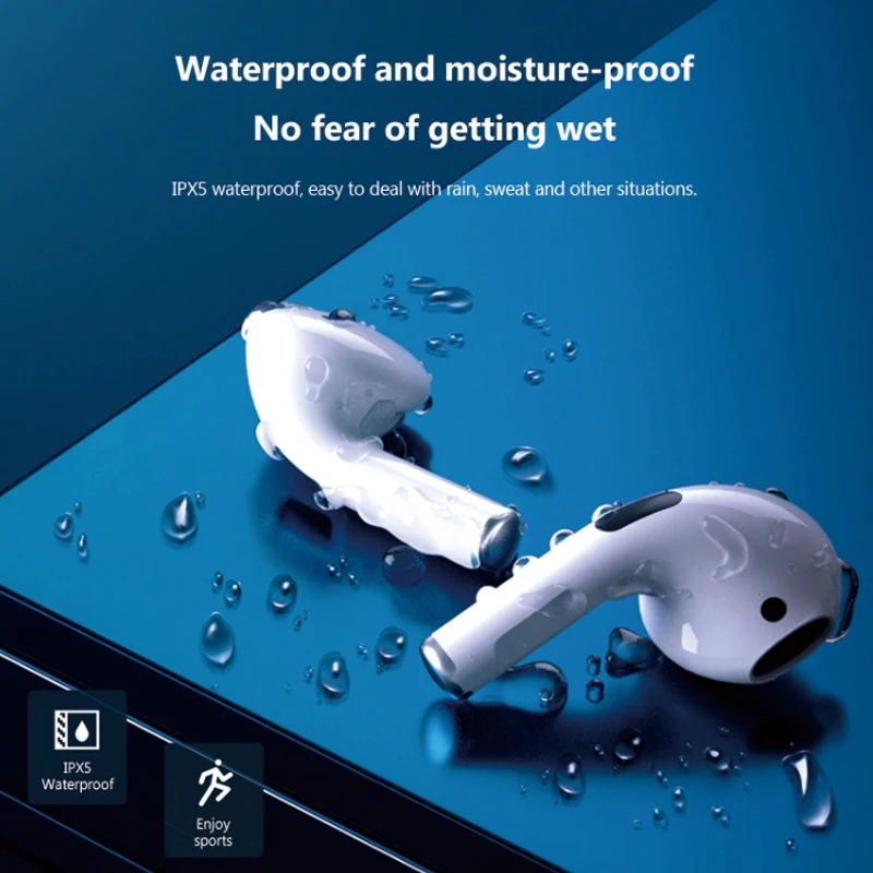 Беспроводные Bluetooth-наушники Air Mini Pro 4 Fone наушники-вкладыши гарнитура Handsfree с