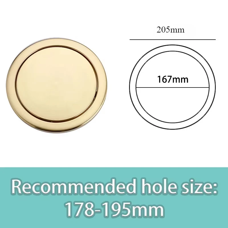 

Крышка для мусора из нержавеющей стали