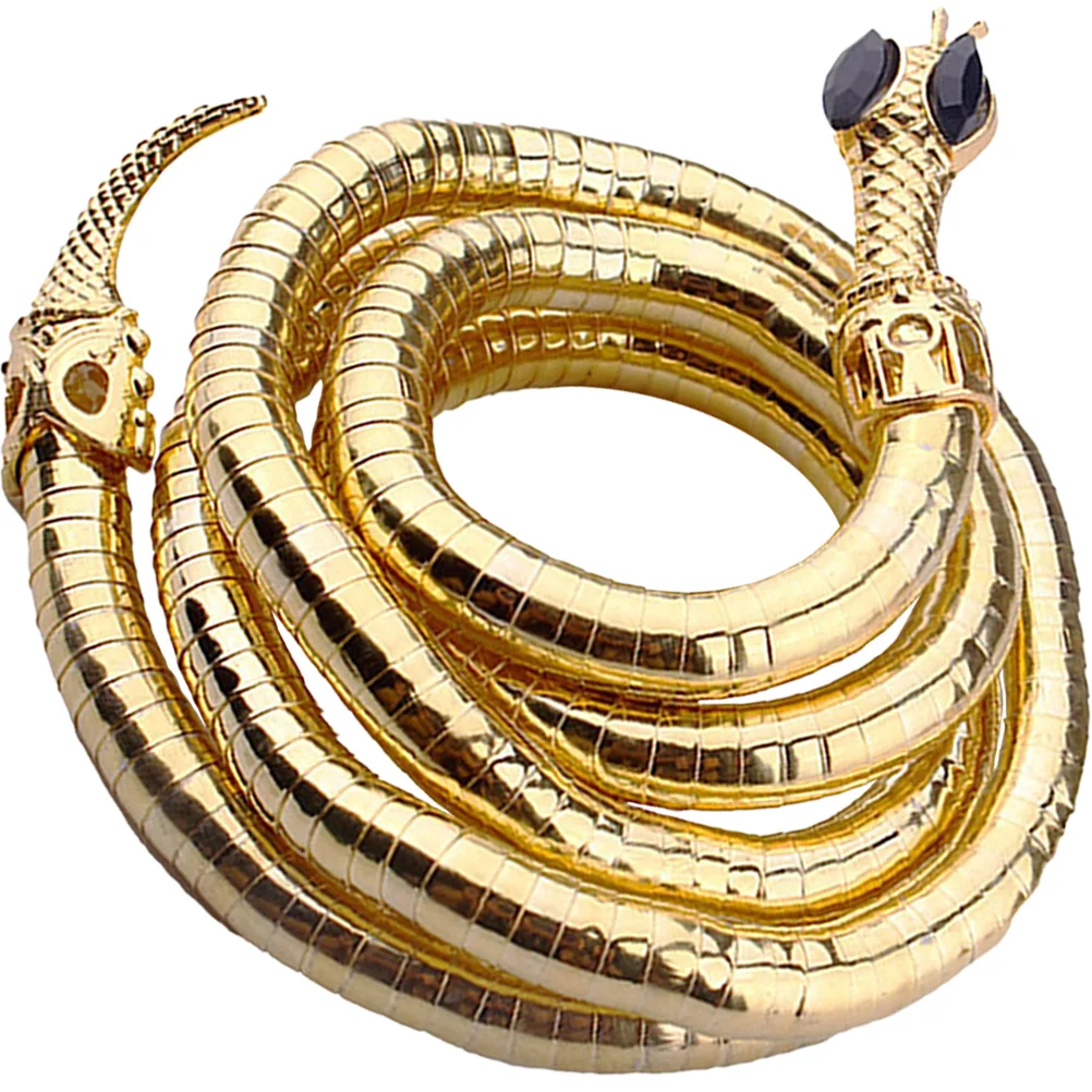 Браслет в виде дуги и змеи ожерелье гибкий сплав изогнутый воротник колье
