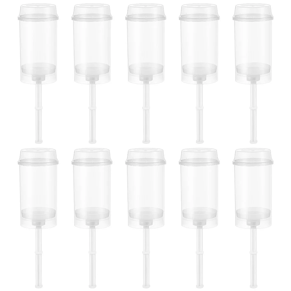 

20PCSClear Push- Ice Cream Containers Cake Containers with Lids for Party Home Store
