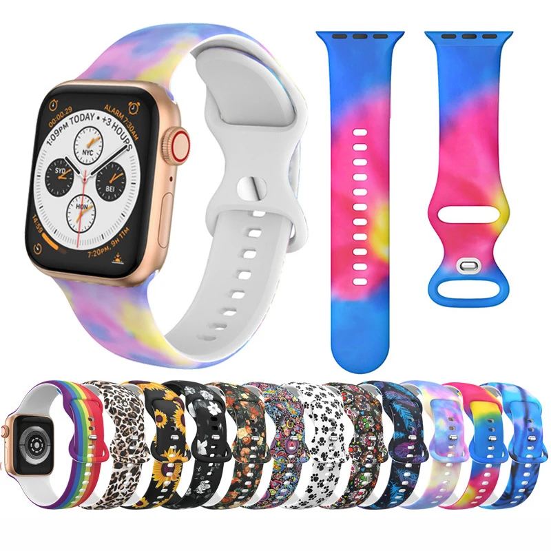 

Ремешок силиконовый для Apple Watch 38 мм 40 мм 42 мм 44 мм