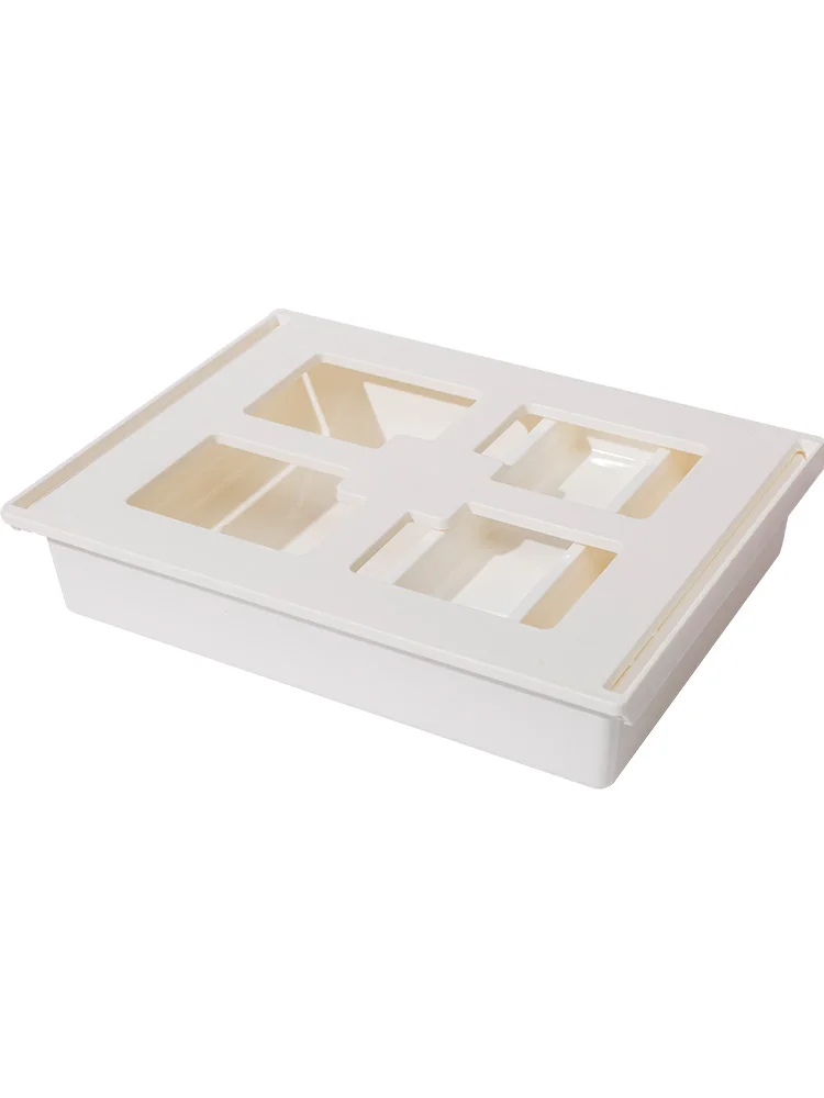 

Plastic Drawer Storage Box on Wheels with Cover Pencil Desk Storage Box Organizer Lapicero Escritorio Home Organization BL50SB