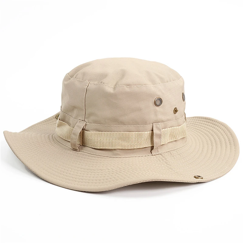 

Летняя уличная шляпа от солнца с широкими полями, дышащая Панама для альпинизма, походов, шляпа с защитой от УФ-лучей, Солнцезащитная шляпа о...
