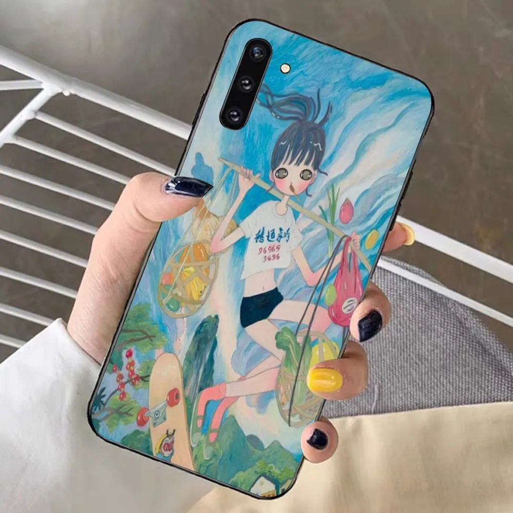 Aya Takano Phone Case For Redmi Note 4 X 5 A 6 7 8 T 9 9S 10 11 11S 11Epro Poco M3 Pro