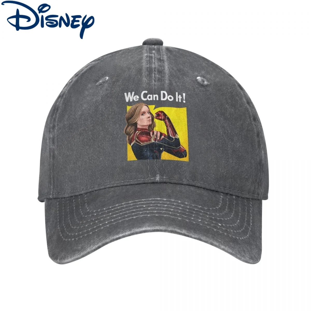 

Бейсболка tain Marvel The Riveter для мужчин и женщин, мужская Кепка из потертого денима, винтажная Кепка s, для активного отдыха, неструктурированная мягкая Кепка От Солнца