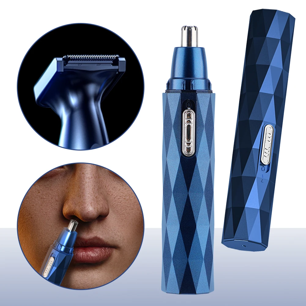 Nose and Ear Trimmer for Men Nose Hair Removal Cutter Clipper Shaver...