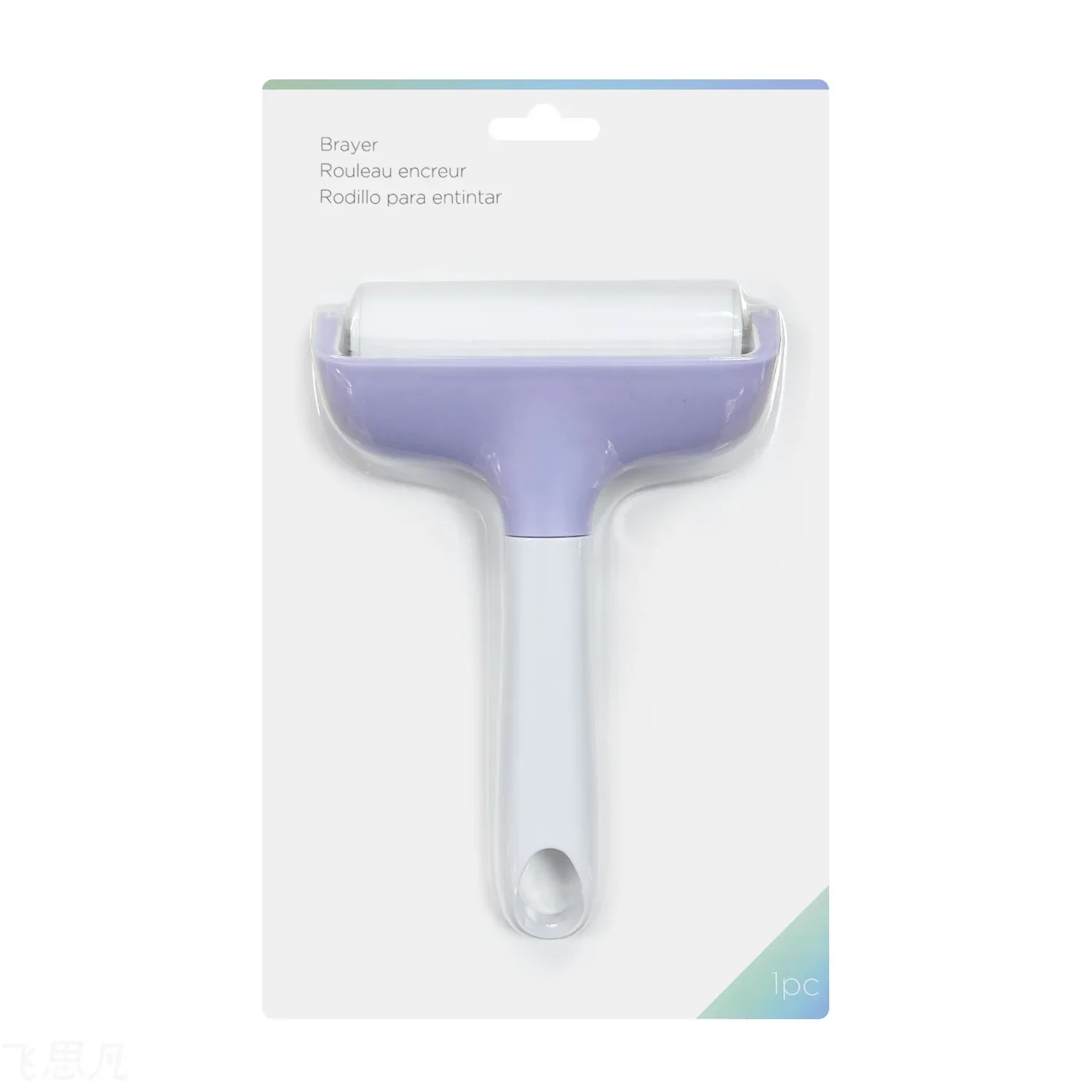 Резиновый валик Brayer для Cricut/Silhouette/Brother работает с тканевыми виниловыми блоками