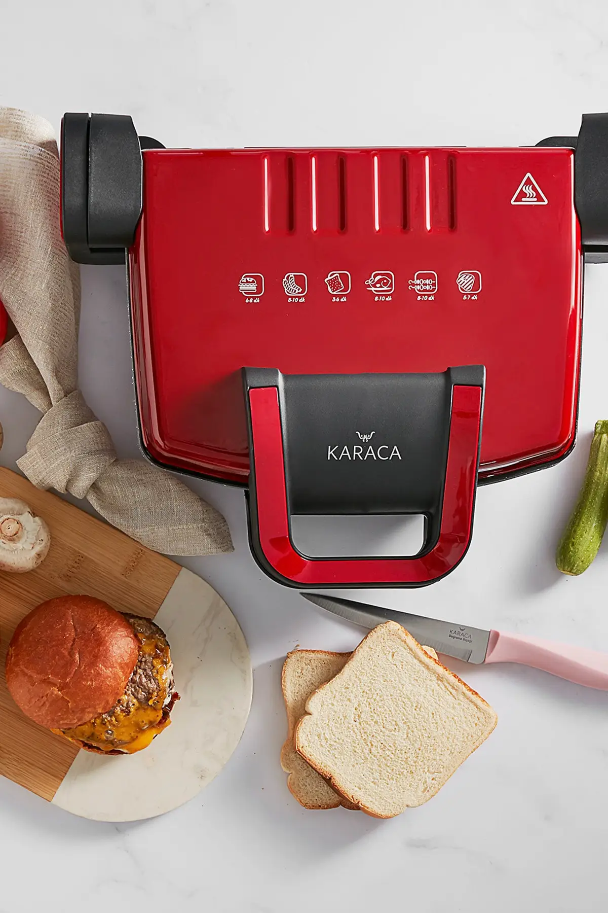 

Future Granite Red Toaster 1800W