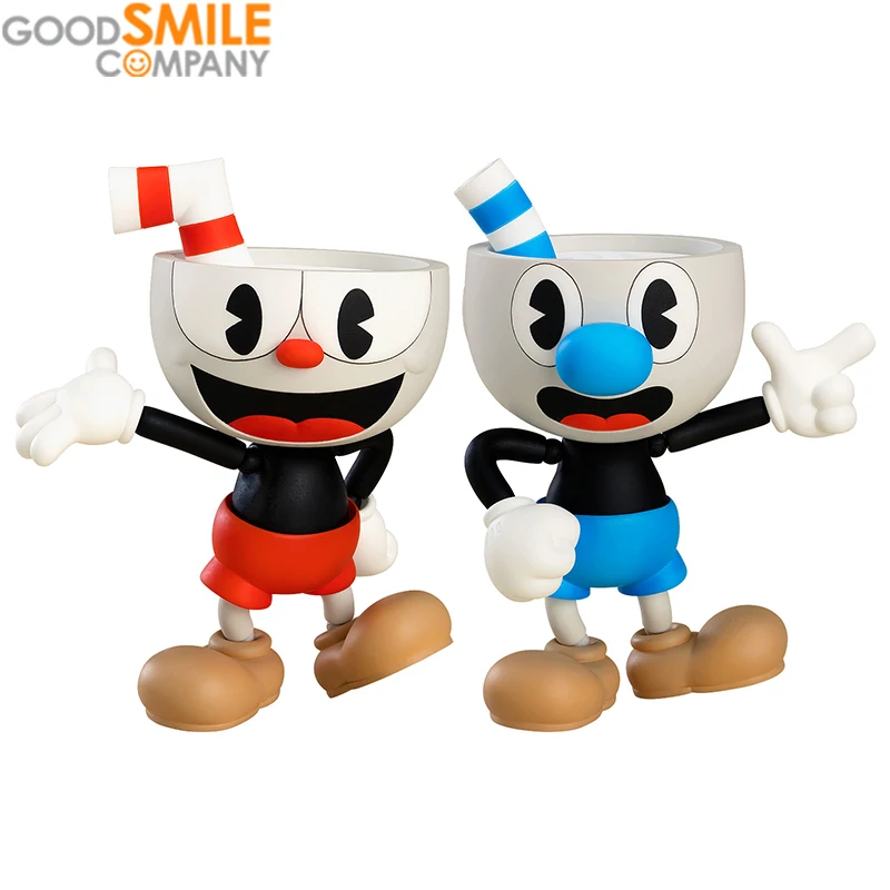 

In Stock Original Good Smile Nendoroid GSC 2024 2025 Cuphead Anime Figure Model Collectible Action Toys Gifts