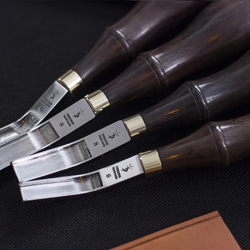 YORKSHINE профессиональная кожаная широкая Лопата DIY ручной работы инструмент для