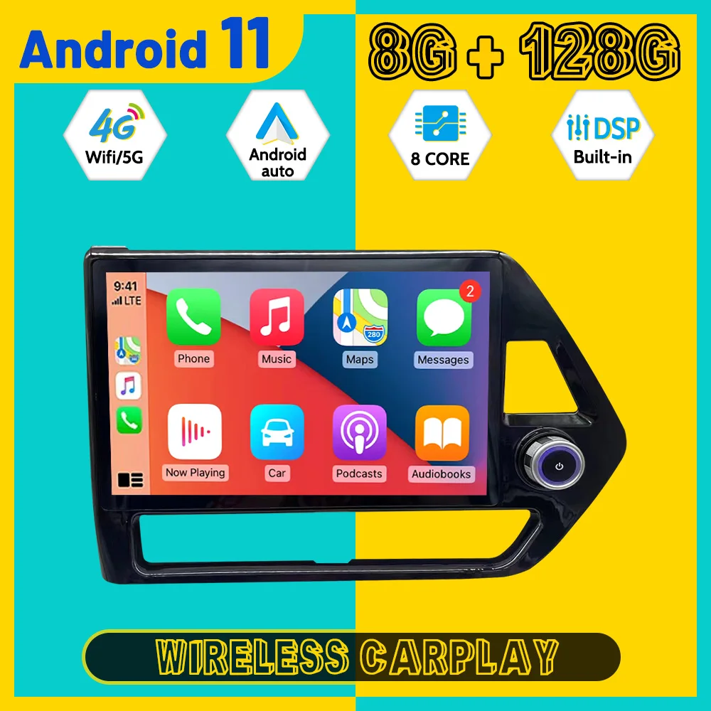 13-дюймовый 8-ядерный мультимедийный плеер Carplay для Toyota Highlander Crown Kluger 2022 Android 11