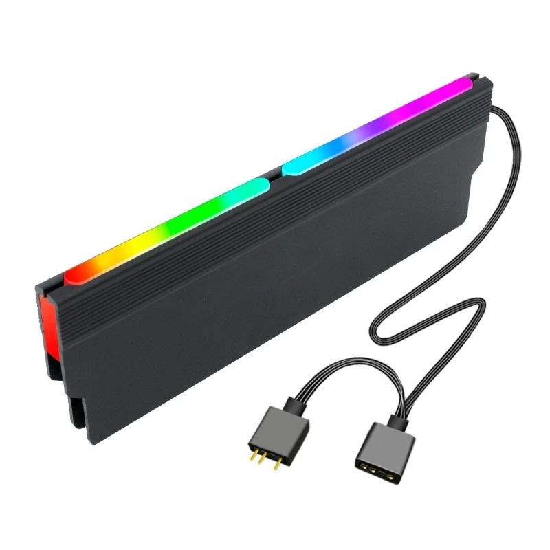 

5 в ARGB кулер памяти DDR радиатор теплорасширитель кулер RGB DDR радиатор