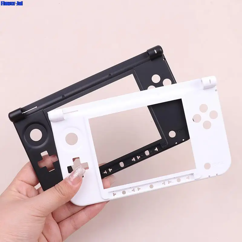 

NEW 1PC 50PA Compatible with 3DS XL LL Replacement Hinge Part Bottom Middle Frame Shell Housing Case for 3dsxl Game Console Case