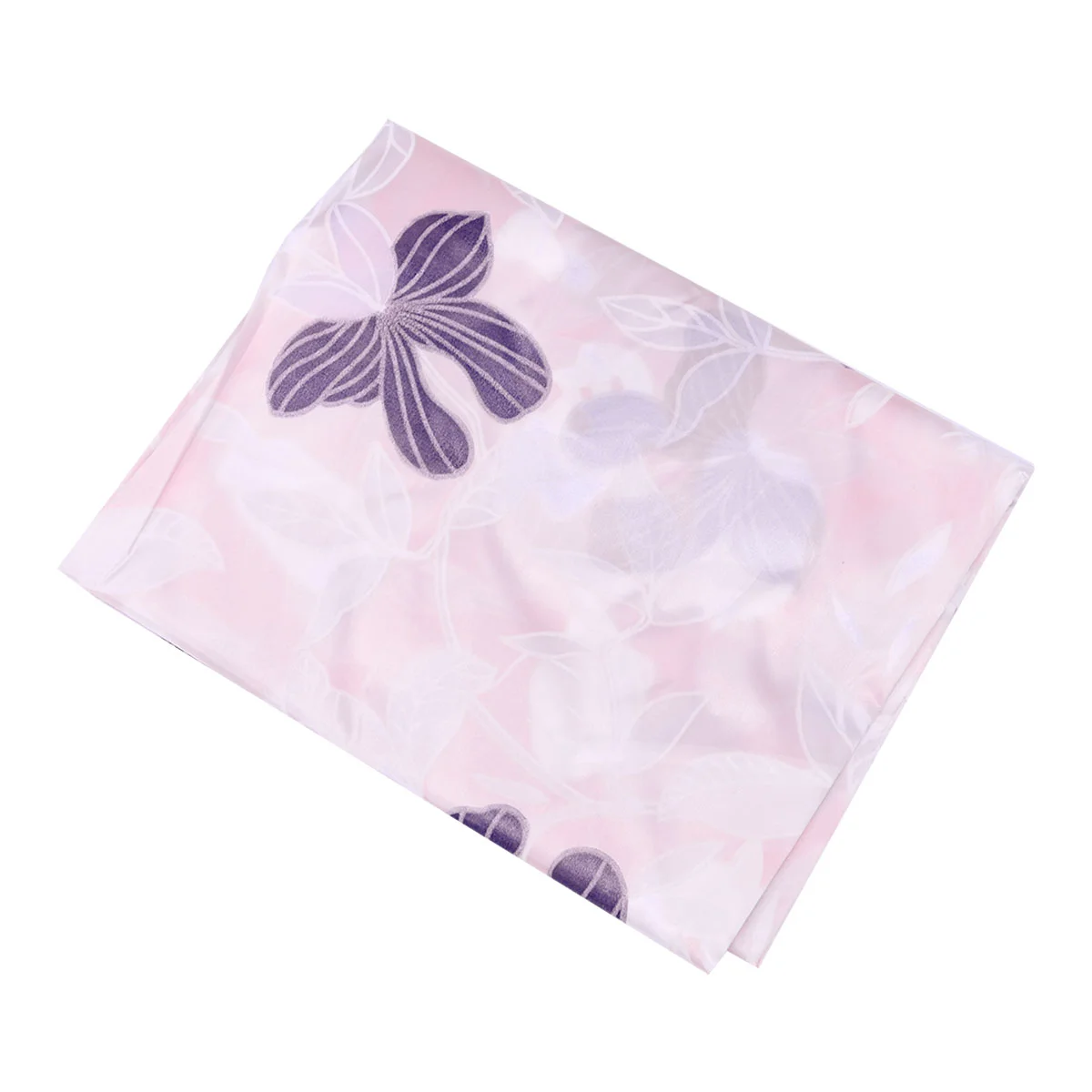 

1 PC Washing Machine Cover Floral Polyester Satin Cloth Washer Protector