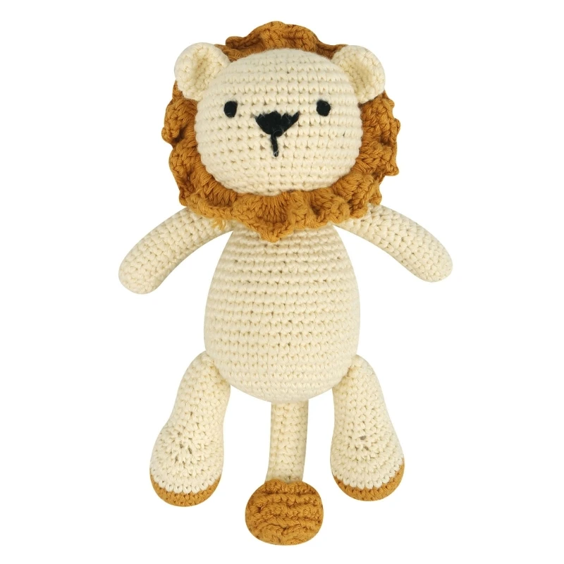 

Automobile Decoration Stuffed Toy Crocheted Lion Handcrafts for Kids