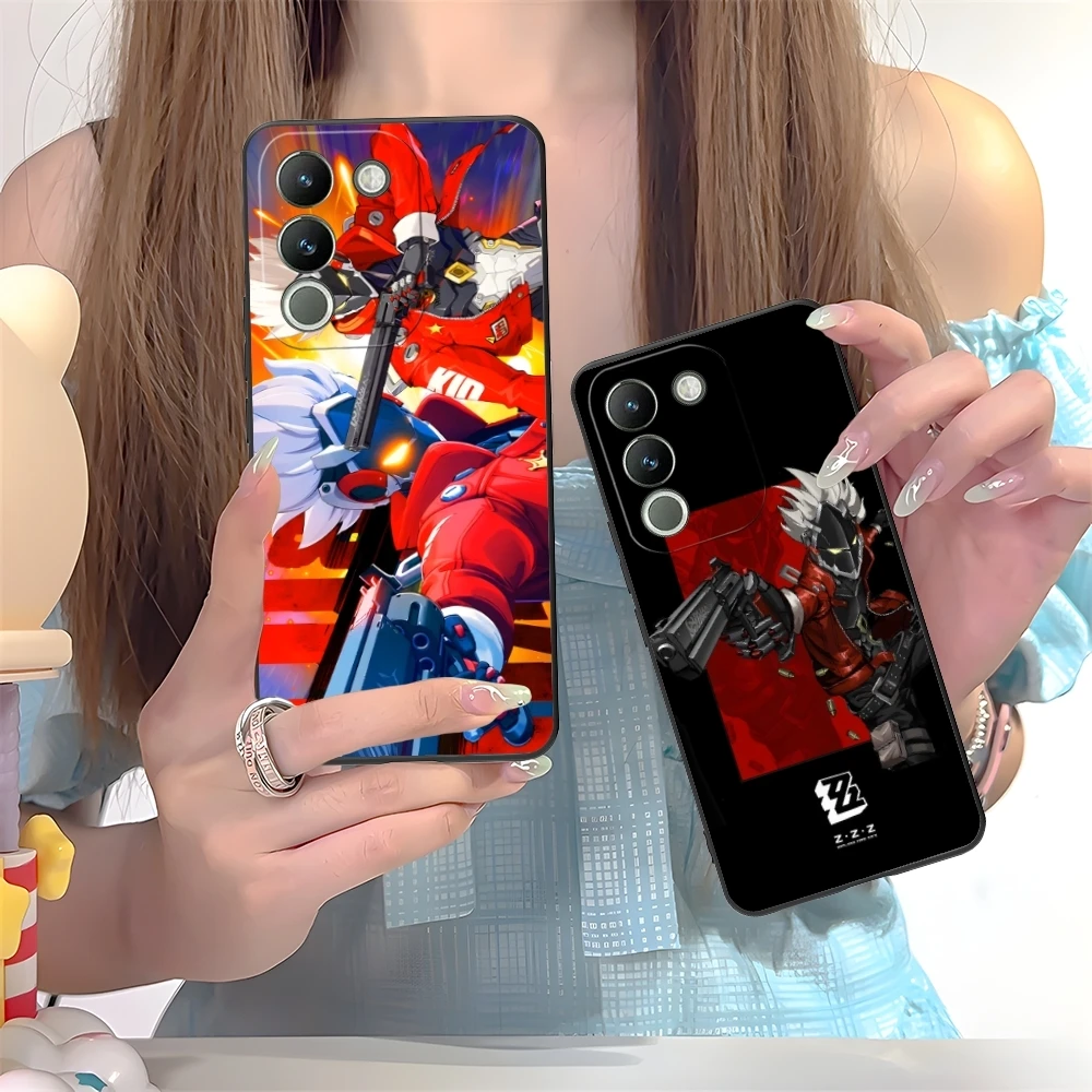 Zenless Zone Zero Billy Kid Mobile Phone Case for VIVO Y95 Y93 Y31 Y20 V19 V17 V15 Pro X60 NEX Black Soft Cover Shell