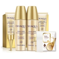 bioaqua snail collagen skin care kit facial mask eye care makeup bb cream face cream serum moisturizing ati aging face care sets