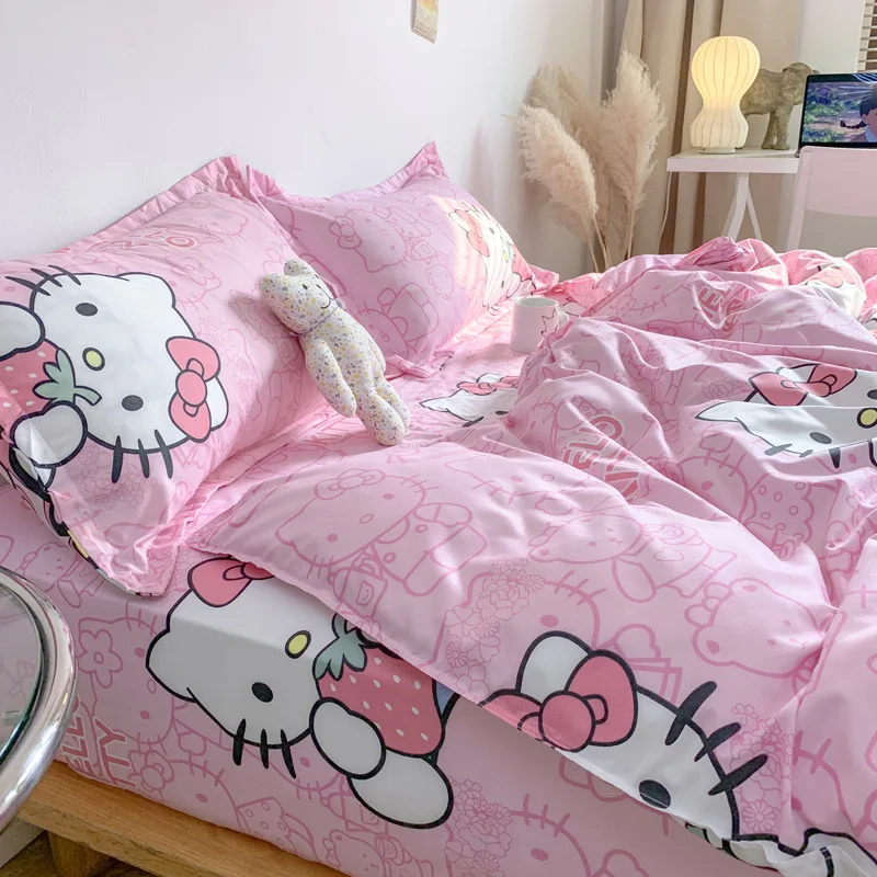 

Комплект постельного белья Hello Kitty из бамбукового волокна