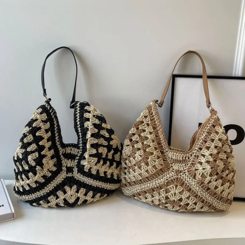 Женская плетеная сумка через плечо Jiaerdi цвет в ассортименте