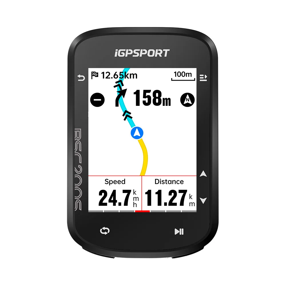iGPSPORT BSC200S ordenador de bicicleta GPS con pantalla color y velocidad inalámbrica