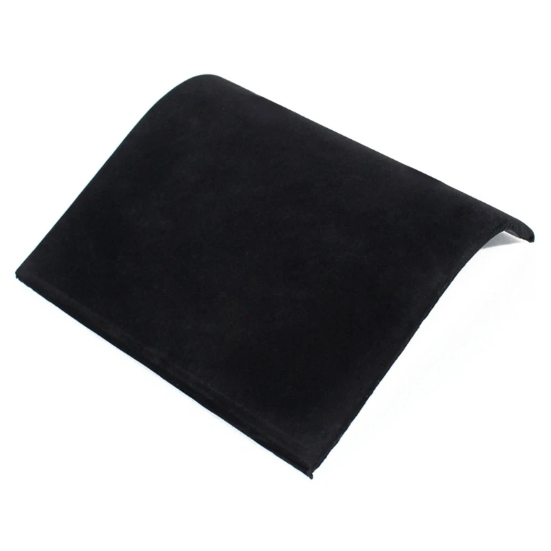 

Black Velvet-Necklace Display Plate Jewelry Organizer Tray S-Type Necklace Storage Showcase Display-Case Storage Holder