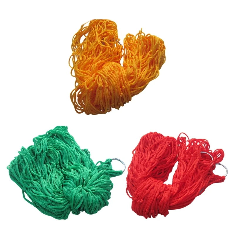 Сетчатый гамак для кемпинга подвесной стул на открытом воздухе нейлоновая