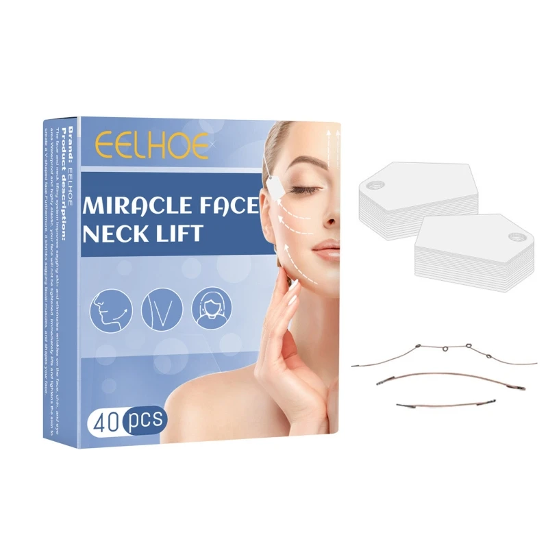 

Face Tape Face Lift Tape Face Lift Tape 40 Pcs Anti Wrinkle Patches V Shape