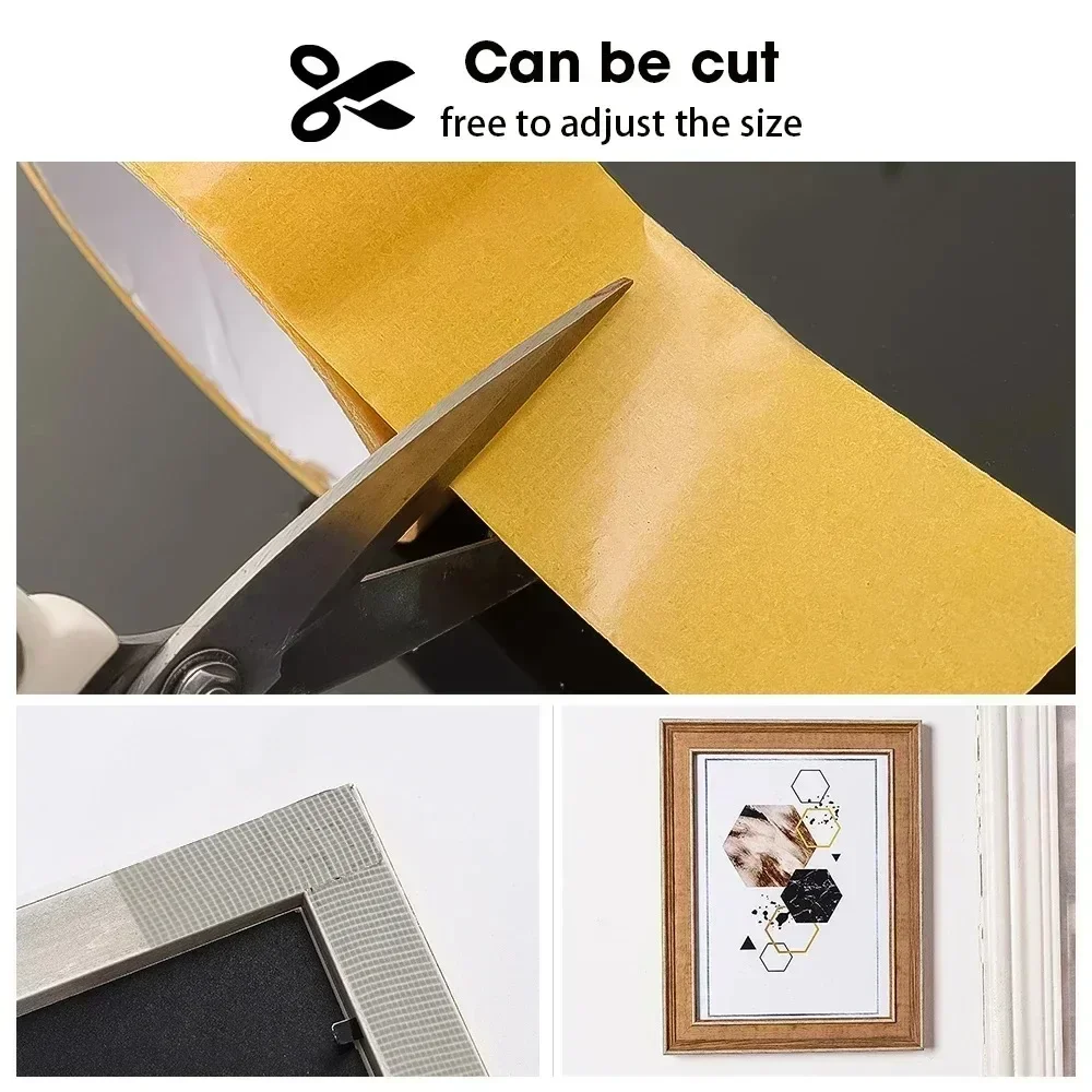 Супертонкая прочная фиксирующая двусторонняя клейкая лента сверхпрочная