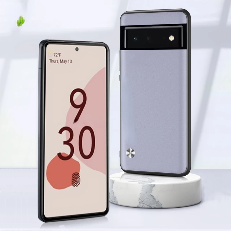 

Soft Luxury PU Leather Case For Google Pixel 6 Pro phone Cover Shockproof Silicone Bumper Phone Case For Google Pixel6 pro