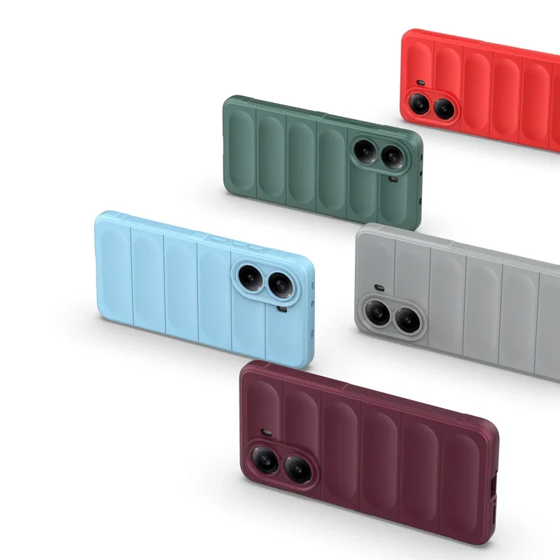 Для Xiaomi POCO X7 Pro Redmi Turbo 4 противоударный чехол мягкий силиконовый из ТПУ с полной