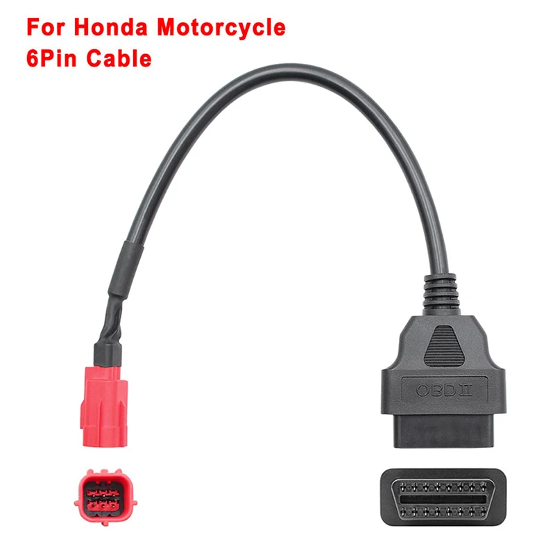 

For OBD Connector Motorcycle For HONDA Motobike Extension Cable Diagnostic Tools
