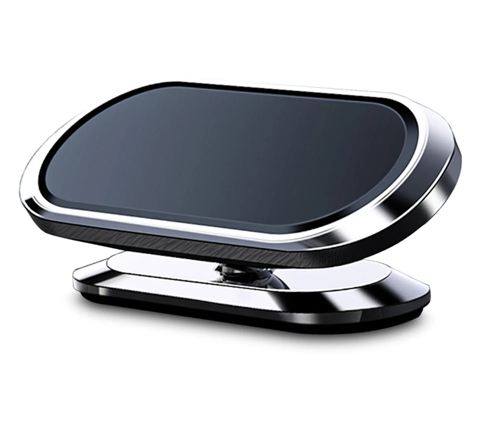 

Free Shipping 360 rotating Car Phone Holder Stand Zinc Alloy Magnet Car Support Mount cellphone holder Metal Phone Holder