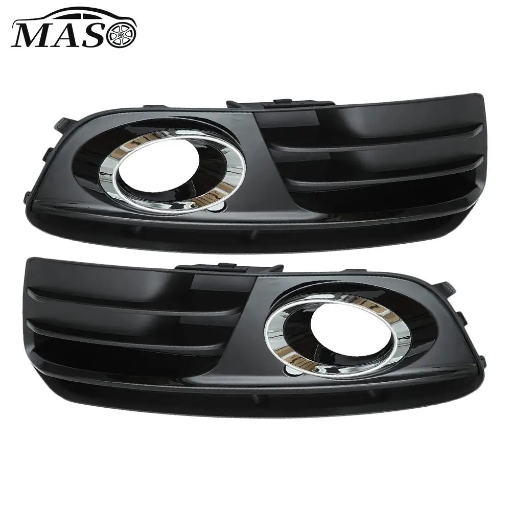 

1pc Car Front Fog Light Grill Cover Trim Left/ Right 8R0807681M,8R0807682M for Audi Q5 2013 2014 2015 2016 2017