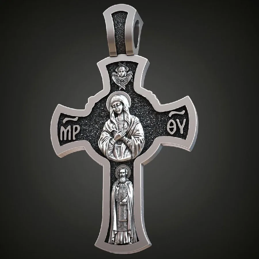 

3d подвеска из серебра 925 пробы в стиле панк