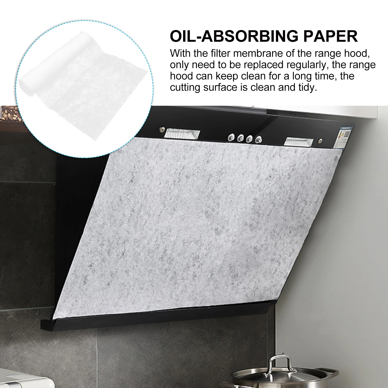 10-метровая настенная вытяжка сменная фильтровальная бумага вкладыш из нетканого