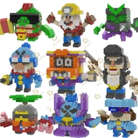 action toy assembly figures griff buzz leon crow blocks new styles mini blocks cartoon animal model education game graphics toys